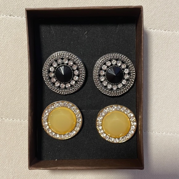 Rhinestone Earrings - Picture 1 of 1